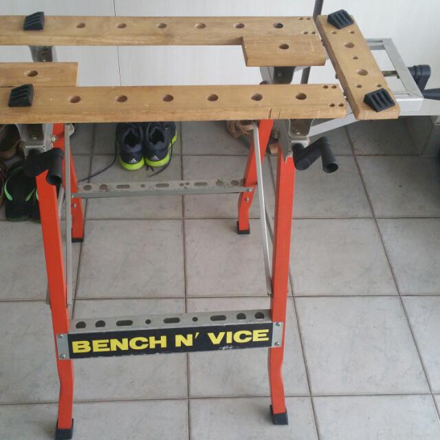 Foldable Work Bench Design Craft Craft Supplies Tools On