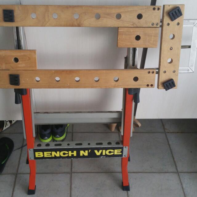 Foldable Work Bench Design Craft Craft Supplies Tools On
