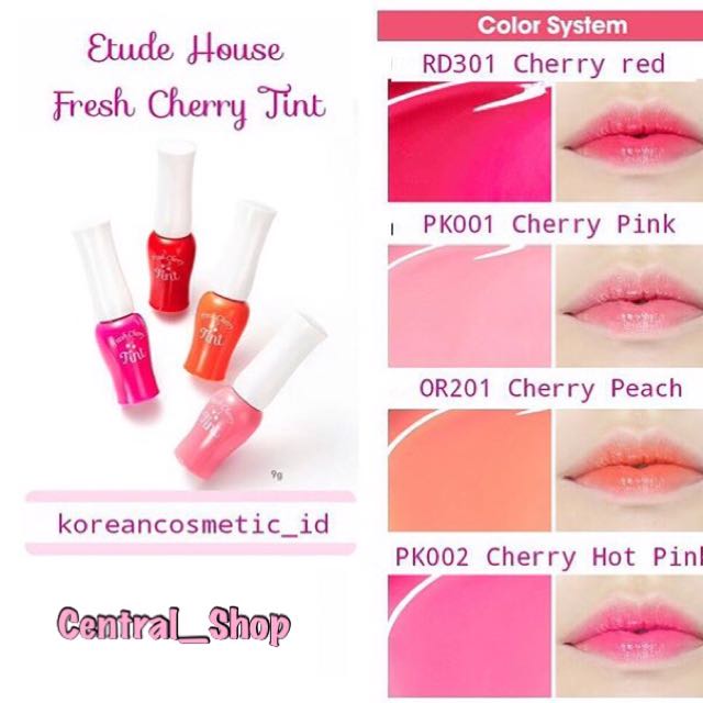 Fresh Cherry Tint, Kesehatan & Kecantikan, Rias Wajah di Carousell