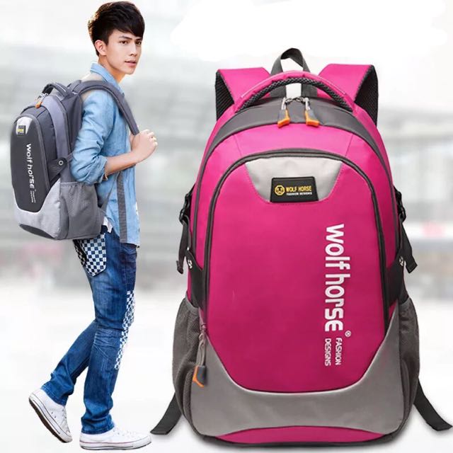 HOT Men Women Ladies Backpack Bag Colourful Useful Big Capacity Travel College Student Water Resistant