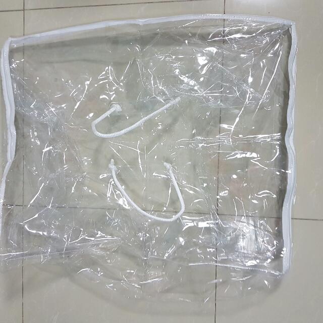 Lion Dance Head Pvc Plastic Bag With String To Hold On Carousell