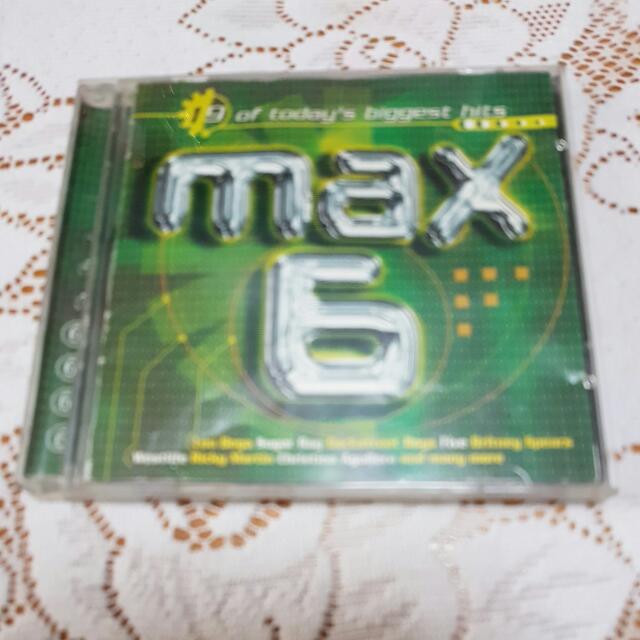 Max 6- 19 Of Today's Biggest Hits CD Album, Hobbies & Toys, Music ...