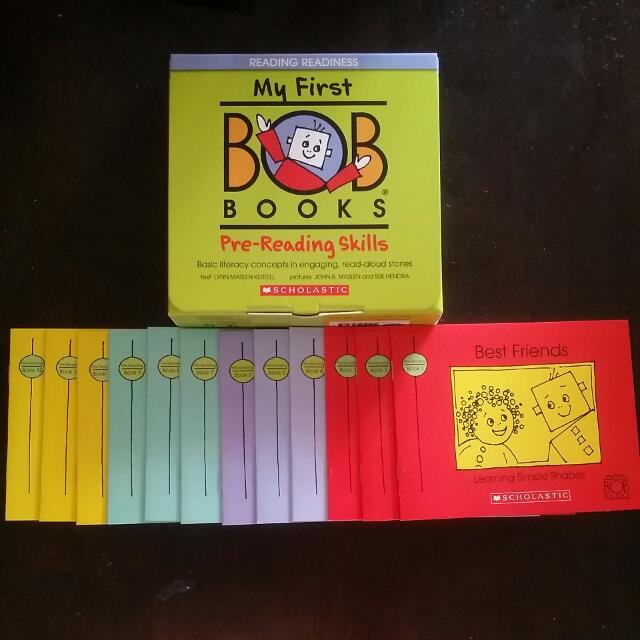 My First Bob Books Pre Reading Skills Books Stationery