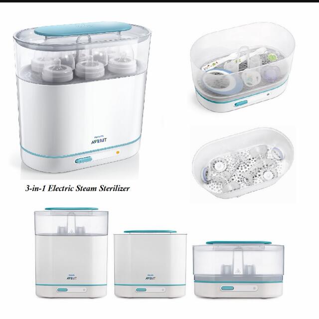 philips avent electric steriliser 3 in 1
