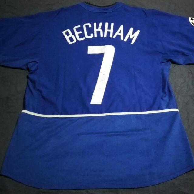 david beckham united jersey