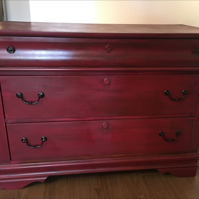 Rustic Dresser Or Media Stand Furniture On Carousell