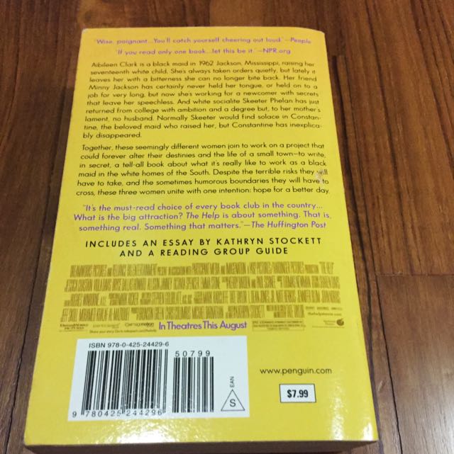 The Help (Category: Storybooks) located in Singapore. Submitted by starrystarryniite (Listing ID 76477308, Image 3). Description: .