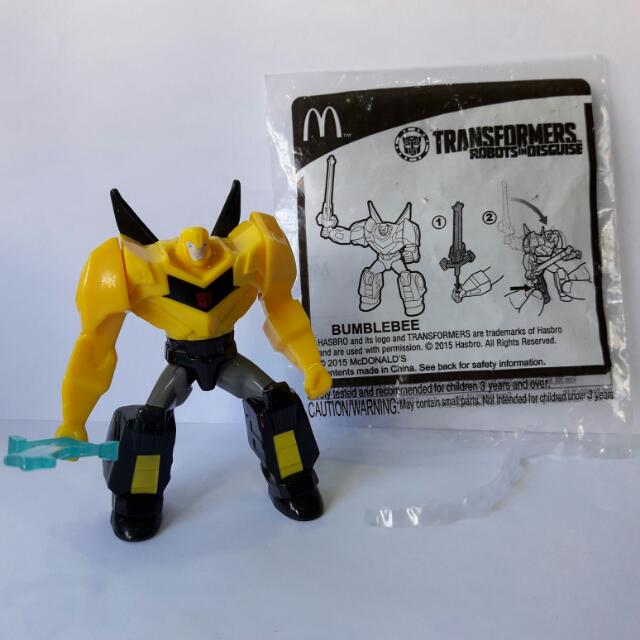 Mcdonalds bumblebee toys sales