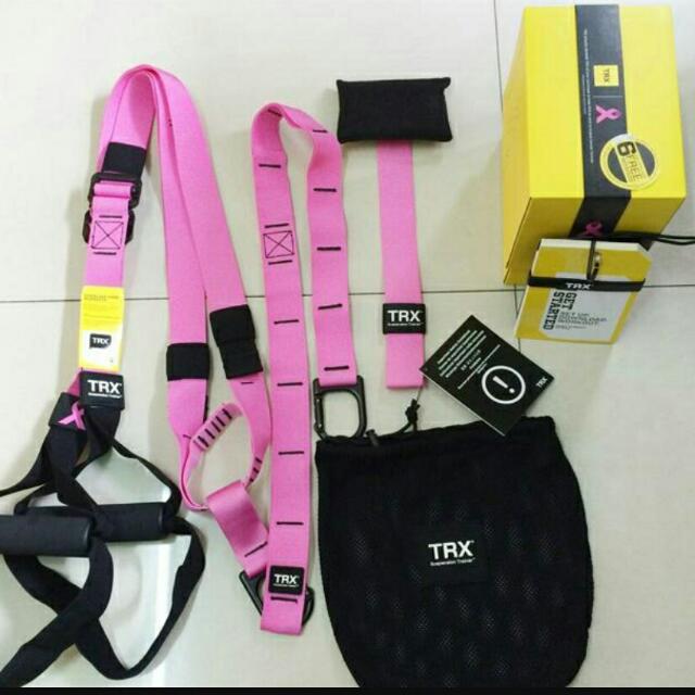 Pink suspension trainer on sale