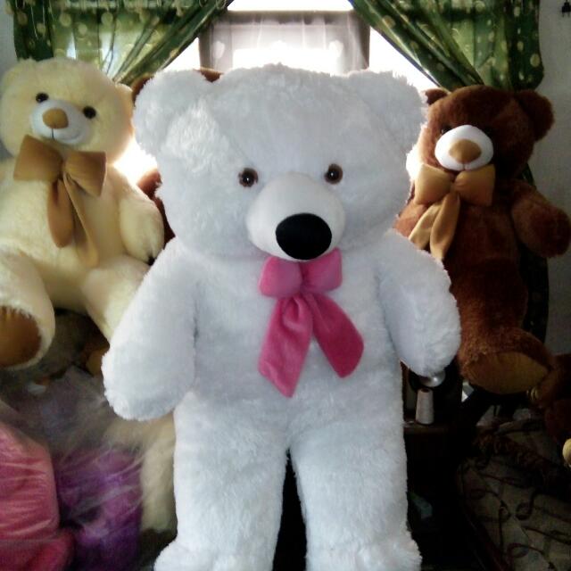 Boneka Beruang 1 Meter Warna Putih Lucu Toys Collectibles Mainan Di Carousell Boneka beruang kertas dinding untuk android download gratis com hd. boneka beruang 1 meter warna putih lucu
