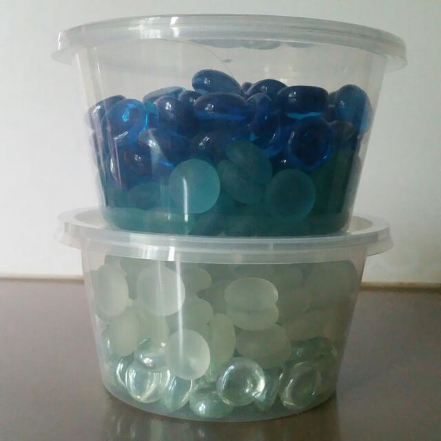 decorative glass marbles