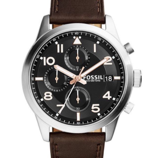 Fossil Men s Daily Chronograph Watch FS5138 Black Mobile Phones