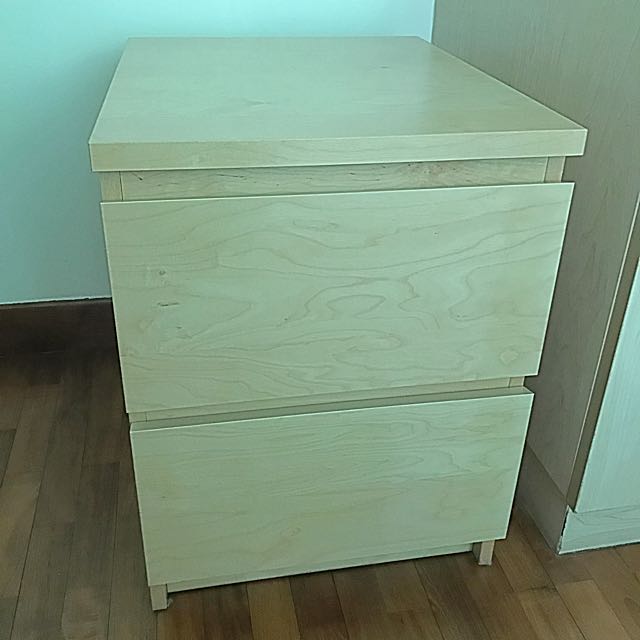 Ikea Malm Chest W 2 Drawers Furniture Shelves Drawers On