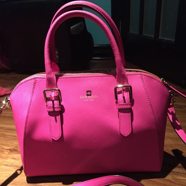 Kate Spade New York Spencer Double Zip Dome Crossbody Serene Pink One Size:  Handbags: Amazon.com