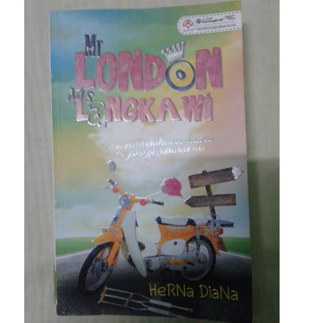 Novel Melayu Mr London Ms Langkawi Books Stationery Books On Carousell