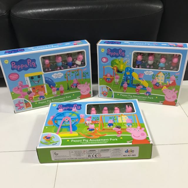 peppa pig park set