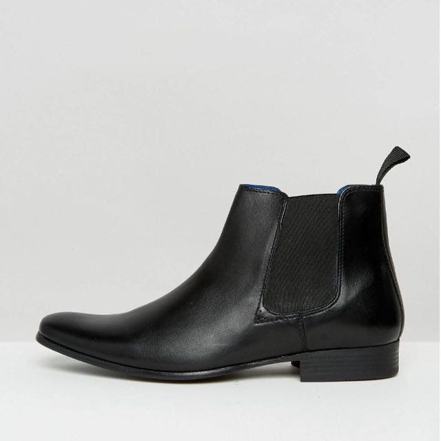 Red Tape Chelsea Boots In Leather Men s Fashion Footwear Boots