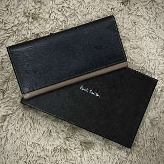 Paul Smith Signature Men's Long Leather Wallet