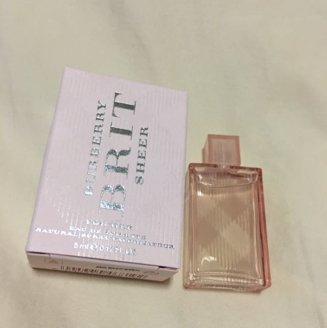 burberry brit travel size