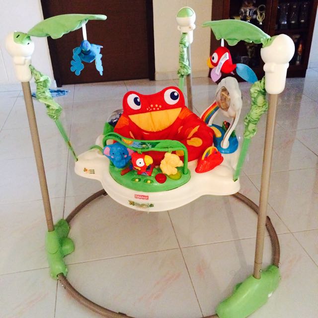 fisher price rainforest jumperoo bouncer