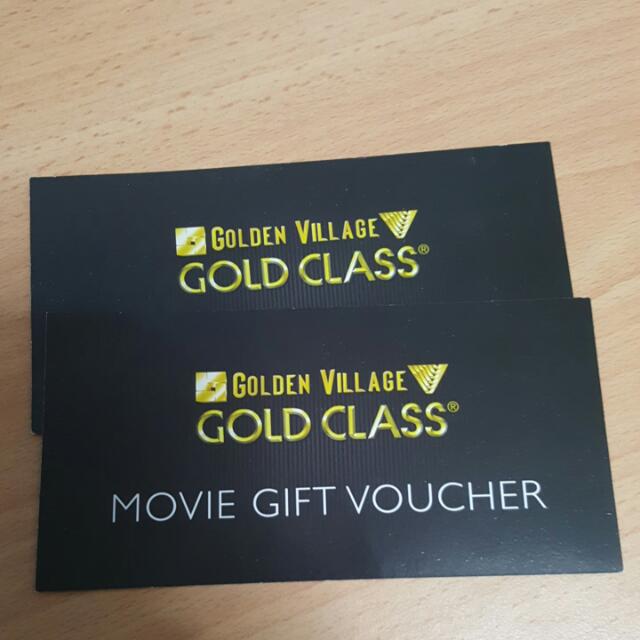 GV Gold Class, Tickets & Vouchers, Vouchers on Carousell