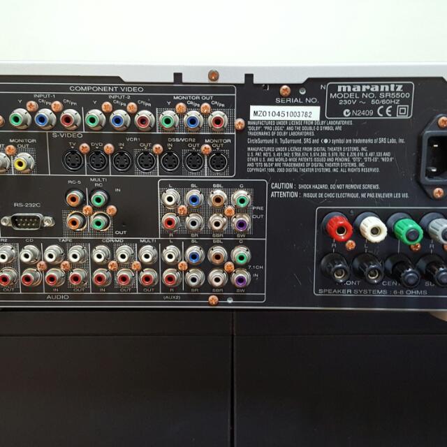 Marantz SR5500, Audio, Soundbars, Speakers & Amplifiers on Carousell