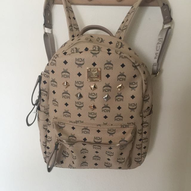 Mcm inspired backpack clearance