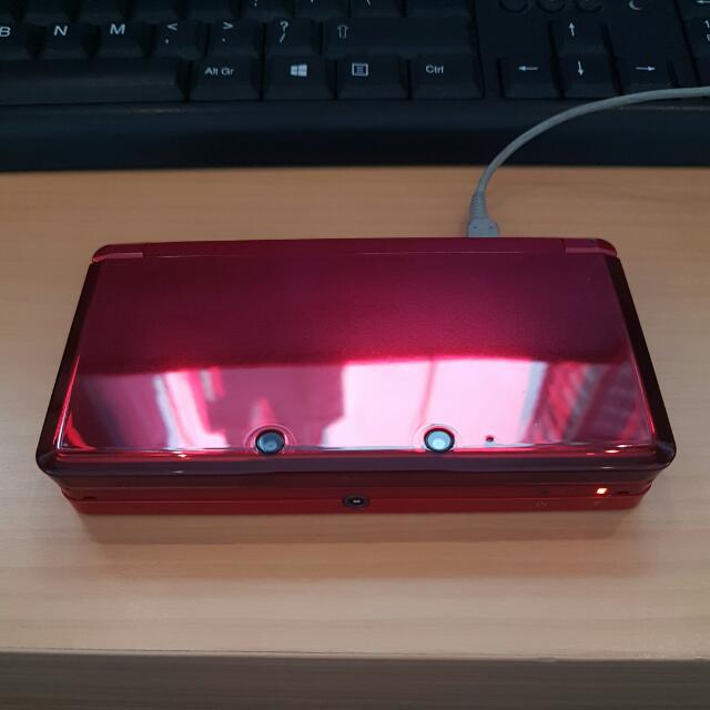 3ds flame red