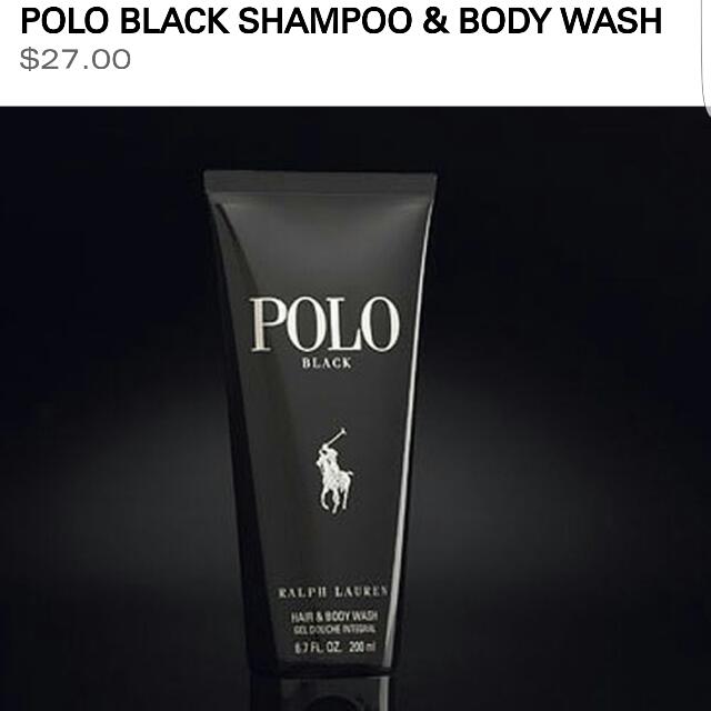 polo black body wash