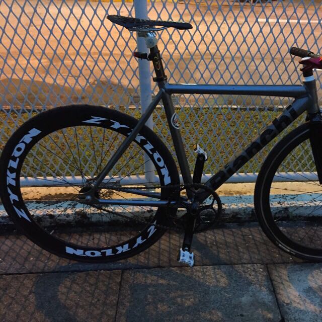 bianchi fixie bike