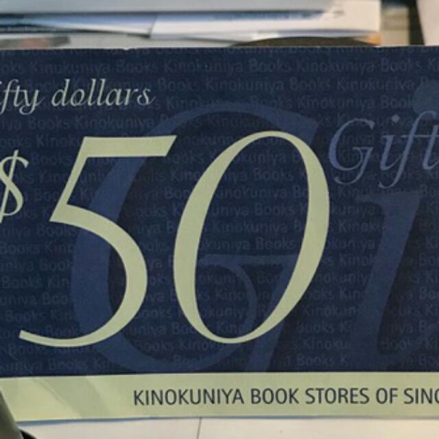BOOKS KINOKUNIYA GIFT VOUCHERS