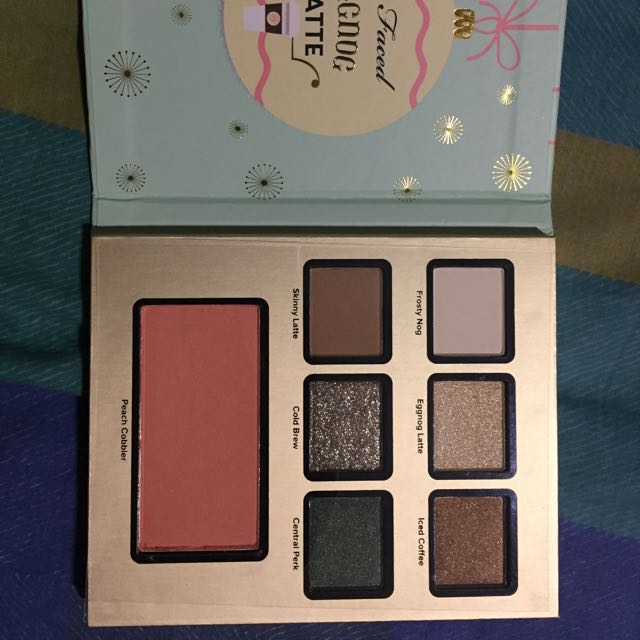 Too Faced Eggnog latte palette, Beauty & Personal Care, Face, Makeup on