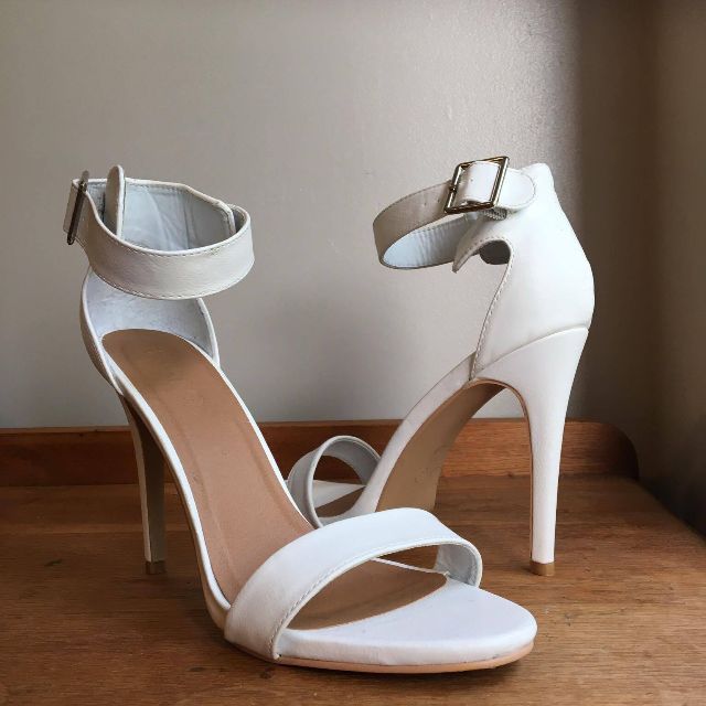 White heels size 10 sale