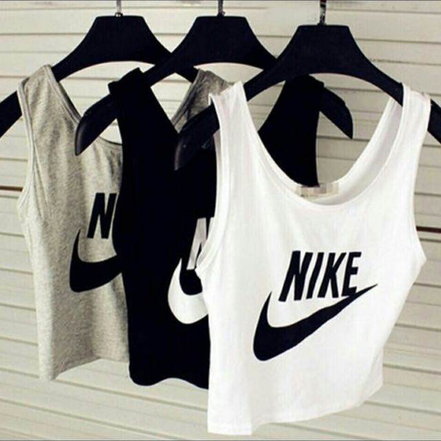 nike crop top tank