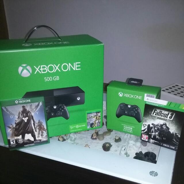 Xbox One 500gb Toys Games Video Gaming Consoles On Carousell