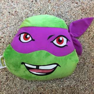 Authentic Ninja Turtle Cushion - Donatello (Purple)