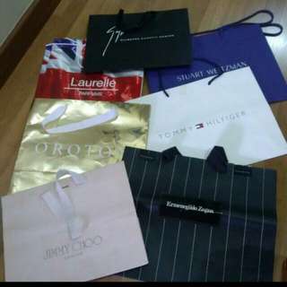 Authentic Designer/Branded Paper Bags (FOR ALL)