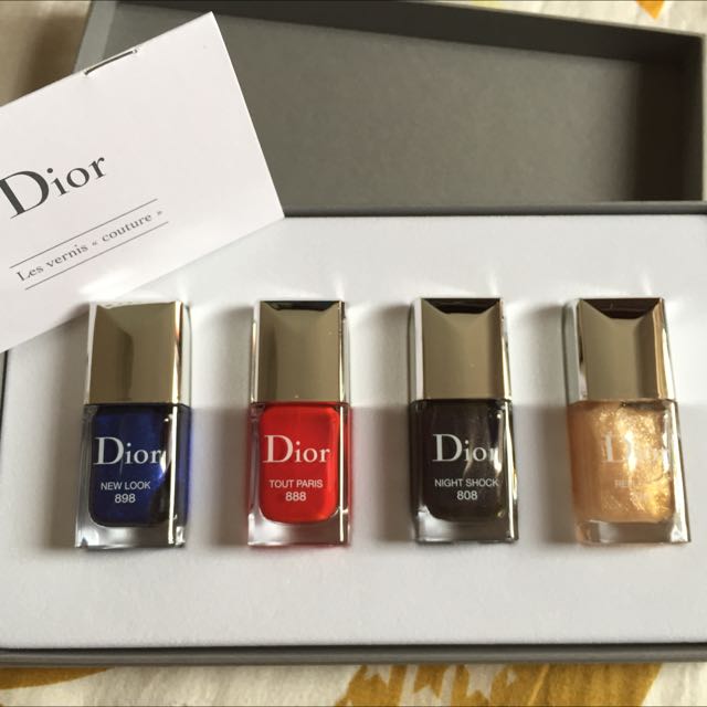 dior nail polish gift set