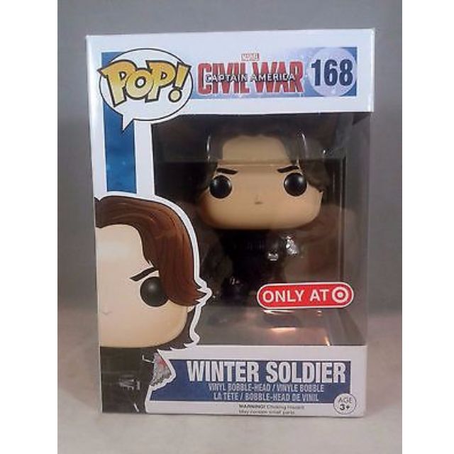 Funko Pop Marvel Civil War 168 Winter Soldier Target Exclusive Toys Games Bricks Figurines On Carousell