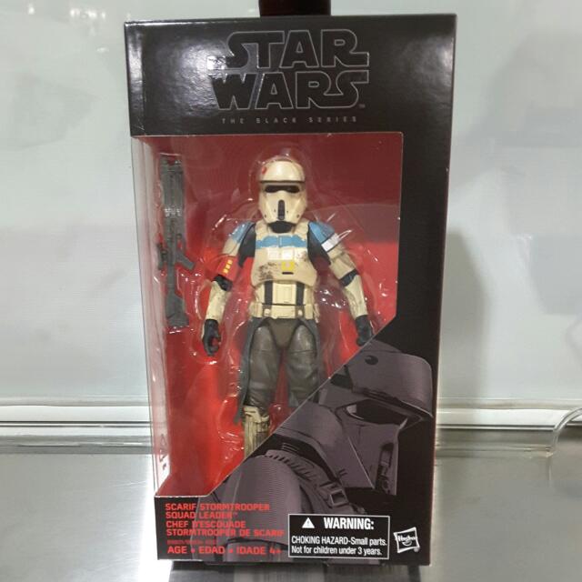 Hasbro Scarif Stormtrooper Squad Leader Black Series Toys Games Bricks Figurines On Carousell They have a few scenes in the film. carousell