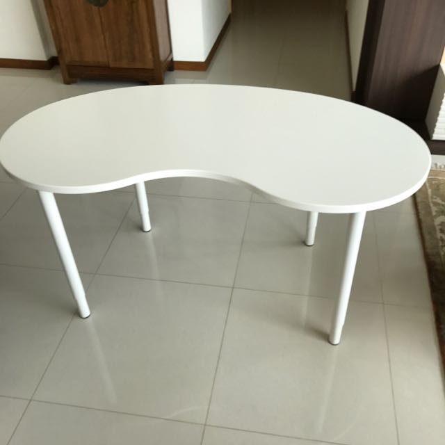 Ikea Hissmon Table Adjustable Legs Furniture Tables Chairs On Carousell
