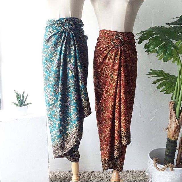 Kain Pario (blue Colour), Fesyen Wanita, Pakaian Wanita 