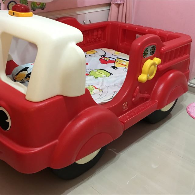 Little tikes step 2 fire engine toddler bed store