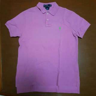 ORIGINAL AUTHENTIC POLO RALH LAUREN PURPLE SIZE M