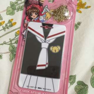 庫洛魔法使票卡夾_購於日本🇯🇵友枝小學制服X可魯/附金鍊