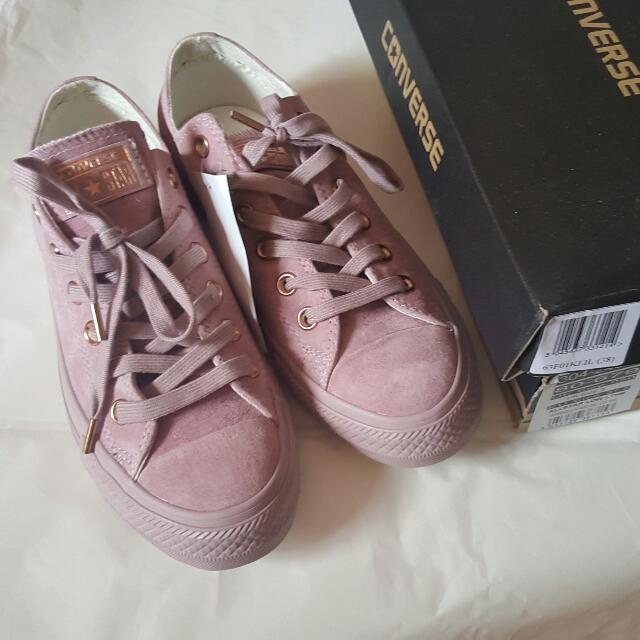 ALL STAR LOW LEATHER TRAINERS CONVERSE Women s Fashion Footwear
