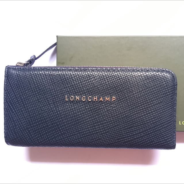Bn Longchamp Quadri Zip Wallet Luxury Bags Wallets On Carousell