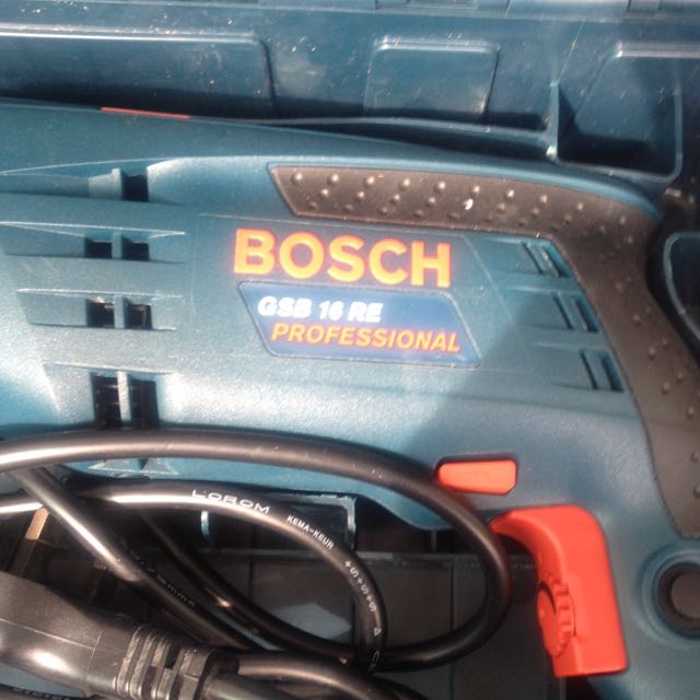 Bosch Electric Drill (GSB 16RE Professional), Furniture & Home Living ...