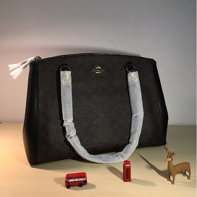 COACH F36721 CHRISTIE CARRYALL IN SIGNATURE Women s Fashion