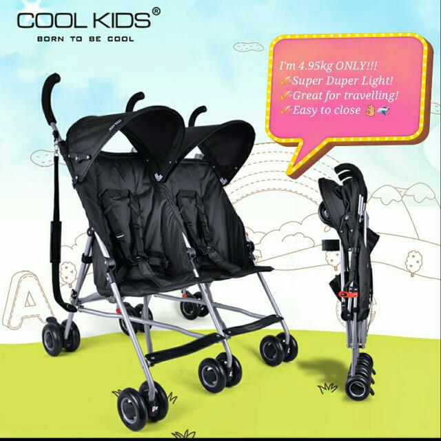 lightest twin stroller